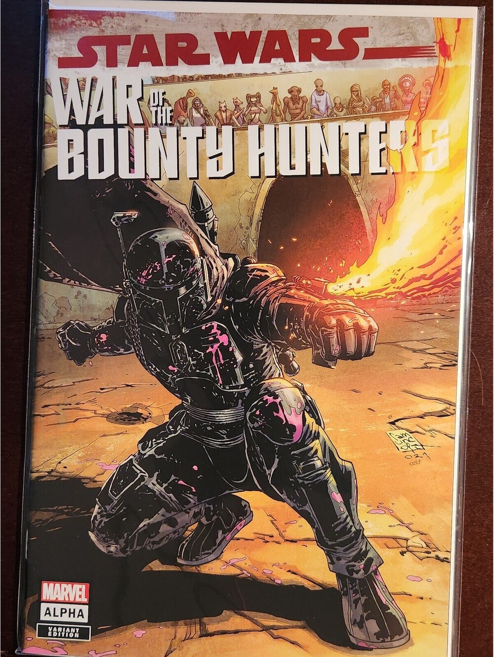 Star Wars War of the Bounty Hunters #1J Camuncoli Variant Ltd 3000 NM